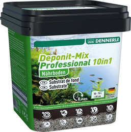 Produktbild von Dennerle Deponit-Mix Professional 10in1 Multi-Mineral Nährboden für Aquarien - 2,4 kg