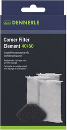 Dennerle Ersatz-Filterelemente für Eckfilter 3er Pack – Bild 1 von 3
