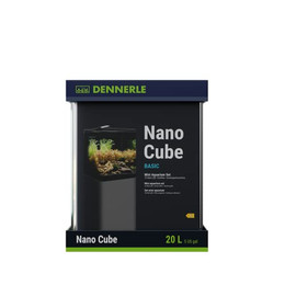 Produktbild von Dennerle Nano Cube Basic Mini Aquarium mit abgerundeter Frontscheibe - 20 l