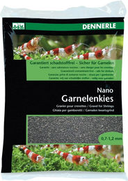 Produktbild von Dennerle Nano Garnelenkies Sulawesi schwarz - 2 kg