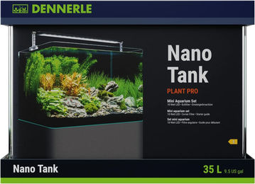 Produktbild von Dennerle Nano Tank Plant Pro 35 Liter Mini Aquarium Set - 35 l