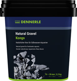 Produktbild von Dennerle Natural Gravel Kongo 10-30 mm - 2,5 kg