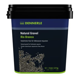 Produktbild von Dennerle Natural Gravel Rio Branco 0,1-2 mm - 2,5 kg