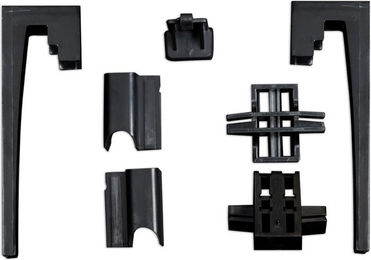 Produktbild von Dennerle Scaper's Flow - Halter Set 4573, schwarz - 1 Set