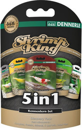 Produktbild von Dennerle Shrimp King Garnelenfutter 5in1 Multipack - 5 x 6 g