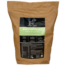Produktbild von Dera Croc Kaltgepresst Lamm & Kartoffel getreidefrei - 2 x 7 kg