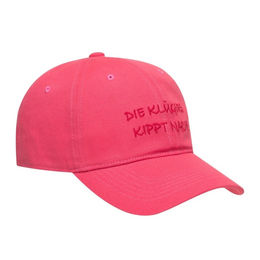 Produktbild von Derbe Damen Cap Die Klügere Sugar coral/red