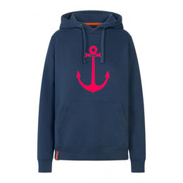 Produktbild von Derbe Damen Hoodie Anker Navy
