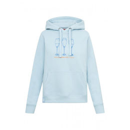 Produktbild von Derbe Damen Hoodie Die Klügere Hellblau XS