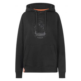 Produktbild von Derbe Damen Hoodie Matrosenrobbe Schwarz