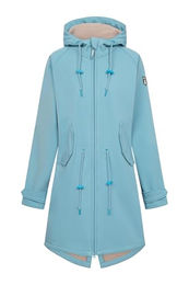 Derbe Damen Jacke Island Milky blue/Cobblestone 40 – Bild 1 von 5