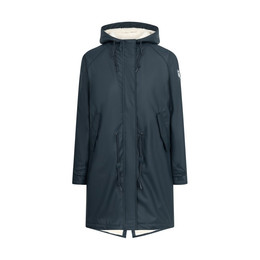 Produktbild von Derbe Damen Regenmantel Friese Tidaholm Dunkelblau Gefüttert