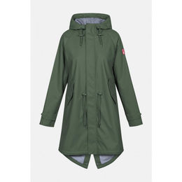 Produktbild von Derbe Damen Regenmantel Friese Traveby Fisher Oliv