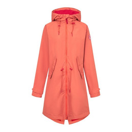 Produktbild von Derbe Damen Regenparka Ripby Tiger lily/High risk red