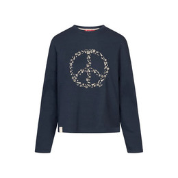 Produktbild von Derbe Damen Sweatshirt Peace Navy