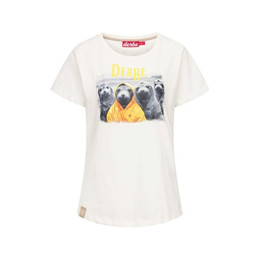 Produktbild von Derbe Damen T-Shirt Robbentour Off White