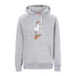 Produktbild von Derbe Herren Hoodie Stürmmöwe Grau