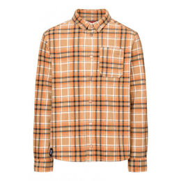 Produktbild von Derbe Herren Langarmhemd Tedholm Check Ockerbraun