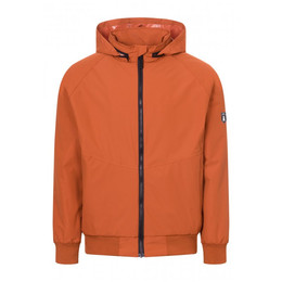 Produktbild von Derbe Herren Regenjacke Ripholm Cinnamon/Schwarz