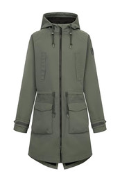 Produktbild von derbe Regenjacke Phoeby Dog Damen Grün Hundejacke