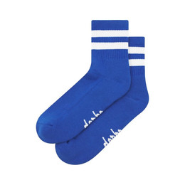 Produktbild von Derbe Unisex Socken Basic Short Princess Blue/White 38-41