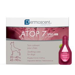 Produktbild von DERMOSCENT Atop7 Spot On für Hunde und Katzen 20-40 kg