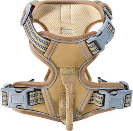 Produktbild von Design Hund BOJOR Hund Komm Für Klein Mittel Groß Verhindert Sanft zum Hundegeschirr für Nicht Einfach Anzuziehen und Ausziehen Alltäglich Langlebige Haustierbedarf [Neueste khaki