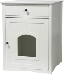 Produktbild von Design Katzenschrank Mohrle weiß