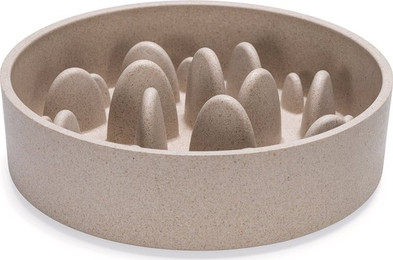 Produktbild von Designed by Lotte Bamb Antischlingnapf Hund Pom Beige