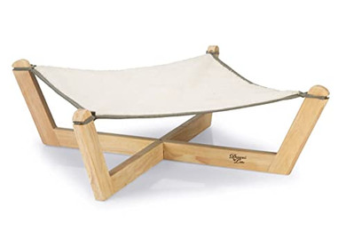 Produktbild von Designed by Lotte Hängematte Gaia Katzenbett Holz grau