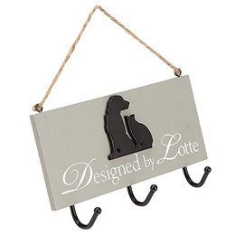 Produktbild von Designed by Lotte Holz Aufhängeboard Hund