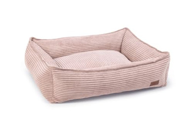 Produktbild von Designed by Lotte Hundebett Ribbed Rosa