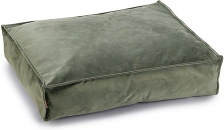 Designed by Lotte Hundekissen Nalino Samt Grün 70x55x15 cm – Bild 1 von 8