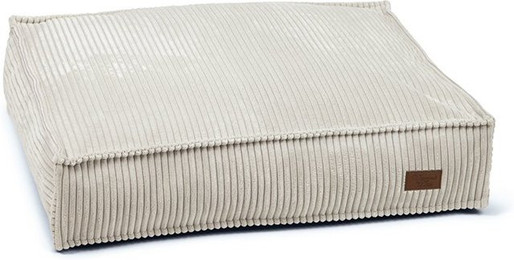 Produktbild von Designed by Lotte Hundekissen Ribbed Hellgrau 70x55x15cm