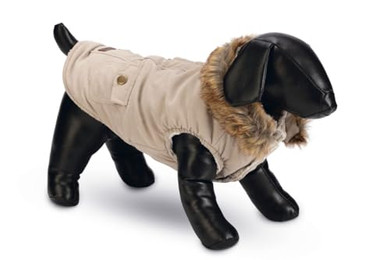 Produktbild von Designed by Lotte Hundemantel Philos Beige Größe M