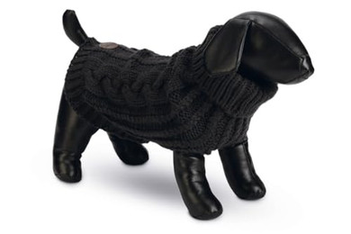 Produktbild von Designed by Lotte Hundepullover Haida Anthrazit