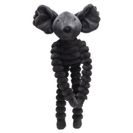 Produktbild von Designed by Lotte Hundespielzeug Reza Maus Swing anthrazit aus Plüsch