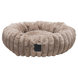 Produktbild von Designed by Lotte Katzenbett Reza rund beige, Maße: 50 x 50 x 15 cm