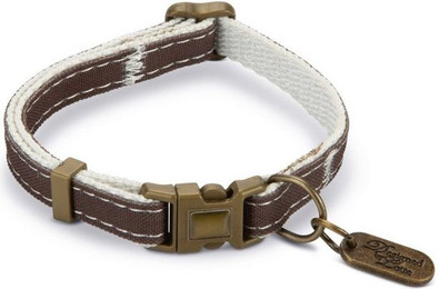 Produktbild von Designed by Lotte Katzenhalsband Nylon Virante braun