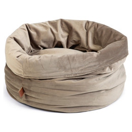 Produktbild von Designed by Lotte Katzenkorb Fluco Samt grau