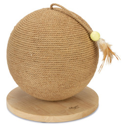 Produktbild von Designed by Lotte Kratzball Balty aus Holz Katzenspielzeug