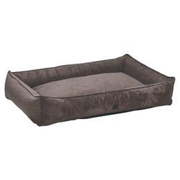 Produktbild von Designed by Lotte Liegebett Ribbed braun, Maße: 120 x 80 x 23 cm