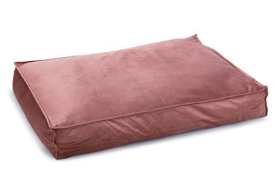 Produktbild von Designed by Lotte Nalino Hundekissen Samt Pink 100x70x15 cm