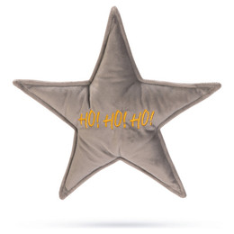Produktbild von Designed By Lotte Tierkuscheltier Hundespielzeug X-Mas Stern aus Samt grau