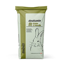 Produktbild von deukanin fit Kräuter & Petersilie Starterfutter für junge Kaninchen und Nager - 25 kg