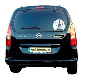 Produktbild von Deutsche Bracke Kopf Auto Wohnmobil Aufkleber  I Wandtattoo