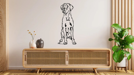 Produktbild von Deutsche Dogge Wandtattoo Wandbild Wandsticker Wandaufkleber Wanddekoration