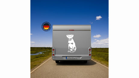 Produktbild von Deutscher Jagdterrier Auto Wohnmobil Aufkleber I Wandtattoo
