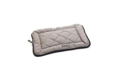 Produktbild von DGS Nano Chenille Hundekissen grau L 62x44x3,5 cm
