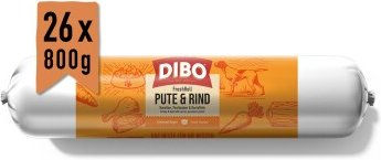 DIBO FreshRoll Pute & Rind 26x800 g – Bild 1 von 3
